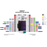 Placa de Desarrollo Esp32 LoRa SX1278 433-510Mhz, con Pantalla Oled, USB Tipo C, Sin Cable + Case - Image 3
