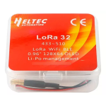 Placa de Desarrollo Esp32 LoRa SX1278 433-510Mhz, con Pantalla Oled, USB Tipo C, Sin Cable + Case - Image 4