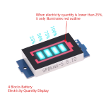 Módulo Indicador de Capacidad de Batería de Litio, 2S 8.4V - Image 3