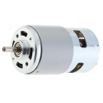 Motor DC de Doble Cojinete, 12VDC 1.2A, 10000 RPM