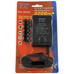 Adaptador de Alimentación Universal Ajustable de 3-12VDC 3A+ 6 Puntas, PW-3000 - Image 2
