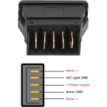 Switch para Ventana de Carro de 5 pines - Image 2