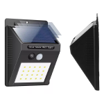 Luz Led Solar para Exteriores con Sensor de Movimiento, 20 Leds
