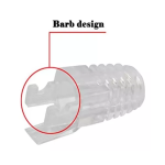 Bota protectora para Conector RJ45, Diseño de Barra, Transparente - Image 3