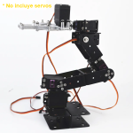 Chasis para Brazo Robótico 6 DOF de Aluminio (No Incluye Servos)