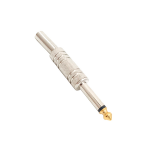 Plug de Audio Mono Metálico 3.5mm, PL-700