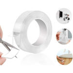 Magic Tape Cinta Mágica de Doble Cara de 2MMX3CM, 2 Metros