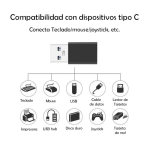 Conector USB Tipo C Hembra a USB 3.0 Tipo A - Image 3