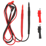 Cables/Puntas de Prueba para Multímetro 1000V 10A + Pinzas Tipo Lagarto Aisladas