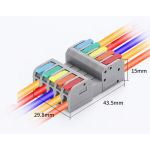 Conector de Bloque para Cable Eléctrico de 5 Vías