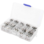 Kit Surtido de 50 Fusibles de Cristal Europeo y 25 Fusibles de Cristal Americano