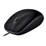 Mouse Óptico Alámbrico USB, 1000 DPI, Color Negro, Logitech M110 SILENT - Image 2