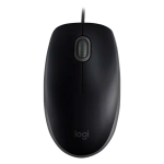 Mouse Óptico Alámbrico USB, 1000 DPI, Color Negro, Logitech M110 SILENT