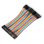 Kit de 40 Cables Puente Macho-Hembra 10 cm