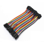 Kit de 40 Cables Puente Hembra-Hembra 10 cm