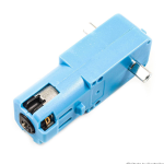 Motorreductor 6V, 120 RPM con Engranajes de Plástico y Metálicos