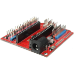 Shield de Expansión Compatible con Arduino Nano I/O, PCB Rojo