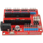 Shield de Expansión Compatible con Arduino Nano I/O, PCB Rojo - Image 3