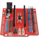 Shield de Expansión Compatible con Arduino Nano I/O, PCB Rojo - Image 4