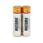 Par de Baterías Alcalinas 1.5V AA, LR6 Motoma