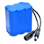 Pack de 6 Baterías Recargables de Li-ion 18650, 11.1V 10A