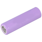 Batería Recargable de Litio 3.7V, 3500 mAh, 18650, Color Morado