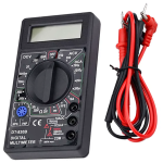 Multímetro Digital sin Buzzer, Color Negro, DT-830B (No Incluye Pila)