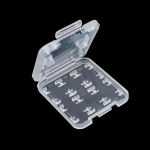 Estuche de Plástico Transparente para Almacenamiento de Tarjetas MicroSD, SD y SDHC - Image 4