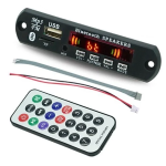 Módulo de Decodificación y Amplificador MP3, 2X3W con Entrada para Tarjeta SD, USB, FM, AUX y Bluetooth, JQ-D098BT-V