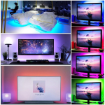 Tira de Luces Led RGB 5050 de 5 mts, Impermeable para Decoración de TV, con Conexión USB + Control Remoto de 24 Teclas - Image 2