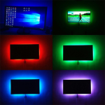 Tira de Luces Led RGB 5050 de 5 mts, Impermeable para Decoración de TV, con Conexión USB + Control Remoto de 24 Teclas - Image 3