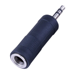Adaptador Hembra Plug de Audio Estéreo 1/4 a Plug 3.5mm - Image 2