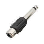 Adaptador RCA Hembra a Plug de Audio Mono 1/4 - Image 2