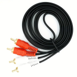 Cable 2 RCA Macho a 2 RCA Macho de 1.2 Metros, CA122