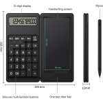 Calculadora Básica Portátil con Pizarra Electrónica de 6", C5 - Image 5