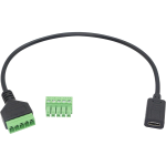 Cable USB Tipo C Hembra a Terminales de Tornillo