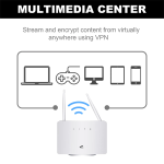 Router Inalámbrico 300Mbps, Compatible con Tarjeta Sim 4G LTE, Color Blanco + Batería, CP106 (Solo Chip Tigo) - Image 3