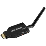 Extensor Inalámbrico Receptor Compatibles con HDMI 1080P, Hasta 50 Metros, Color Negro