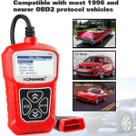 Escáner Automotriz OBD2, Color Rojo, KW310 - Image 3