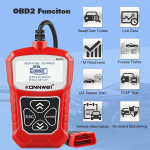 Escáner Automotriz OBD2, Color Rojo, KW310 - Image 2