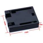 Protector de Acrílico Negro compatible con Arduino Uno R3 genérico - Image 3