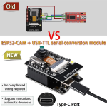 Shield USB Tipo C para ESP32 Cam - Image 3
