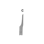 Juego de 3 Navajas Tipo C de Hoja Fina para Microcircuitos, Mechanic