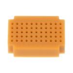 Mini Protoboard de 55 Puntos, Color Amarillo, ZY-55