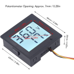 Controlador para Velocidad de Motor DC con Voltímetro y Amperímetro, 12VDC-36VDC 5A - Image 5