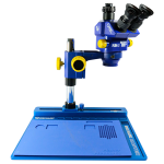 Microscopio Estéreo Trinocular de 7X-60X, Mechanic E3-B11