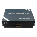 Par de Extensores Compatibles con HDMI 1080P, Hasta 60 Metros para Cable Ethernet CAT6, Color Azul - Image 2