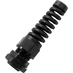 Prensaestopas NPT de 1/2" con Alivio de Tensión, Impermeable IP68 con Tuerca de Seguridad Ajustable