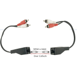 Par de Extensores de Audio RCA Estéreo, Receptor y Emisor de Hasta 45 Metros para Cable Ethernet CAT5 y CAT6, PX-AUDIO - Image 2