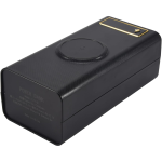 Carcasa para Power Bank Inalámbrico 5V, para 12 Pilas 18650, Color Negro, T12-QI (No Incluye Baterías)